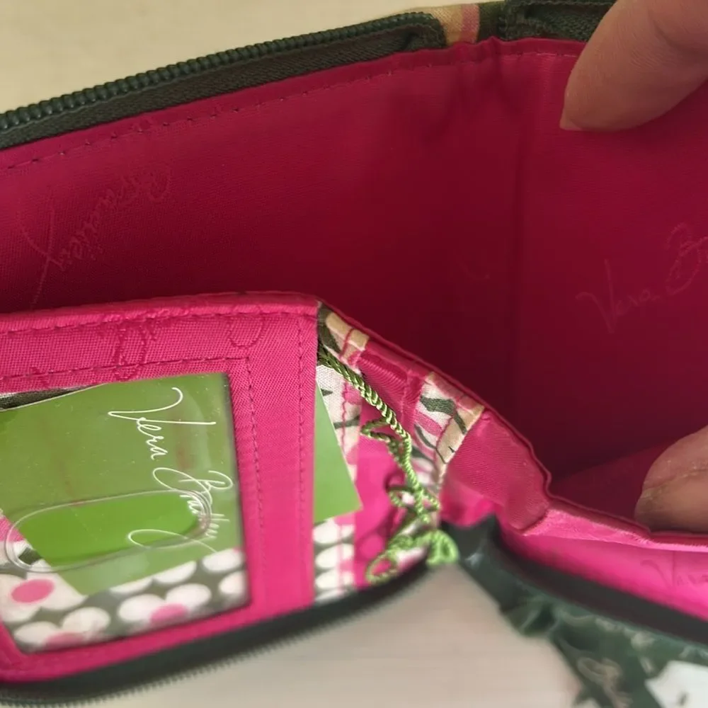 Vera Bradley Green Floral Women's Wallet